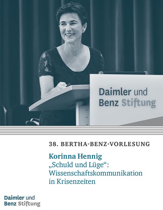 37. Bertha-Benz Vorlesung, Broschüre